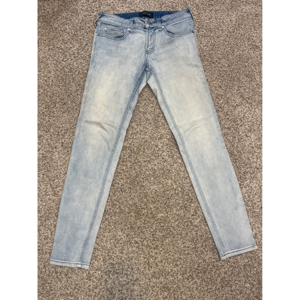 PacSun Los Angeles Skinniest Active Stretch Light Wash Jeans 28x30 Blue